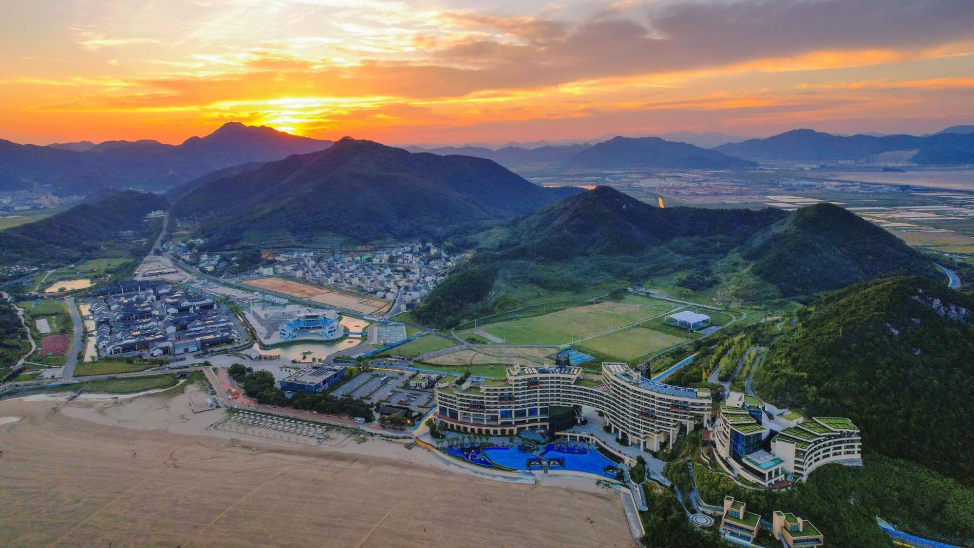 Crowne Plaza Ningbo Xiangshan Sea View By Ihg Exterior foto